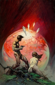 RED PLANET by Frank Frazetta